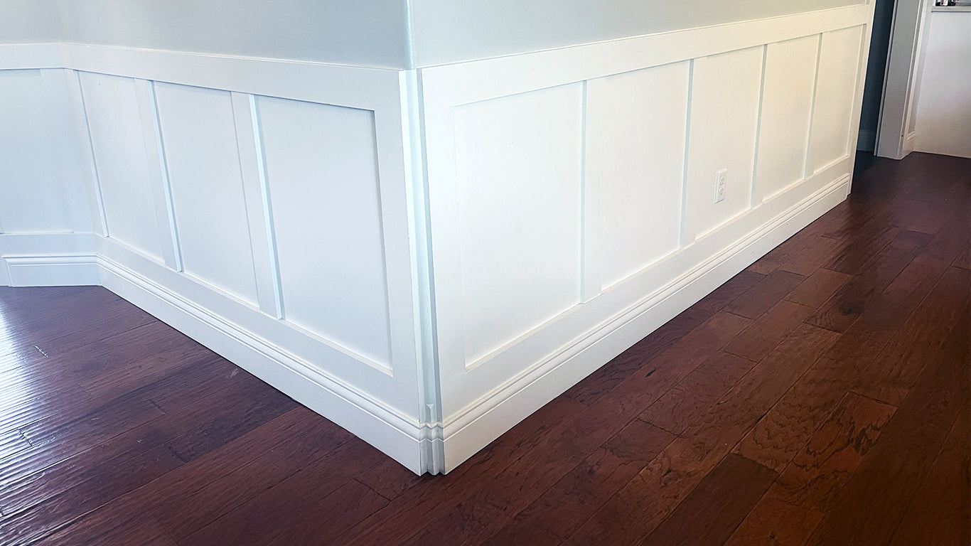 🪚 DIY Shaker Wainscoting Tutorial – Weekend Woodworking Project Under $100