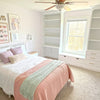 How to Build a Custom Bedroom Built-In: Desk, Window Seat, Dresser & Shelves