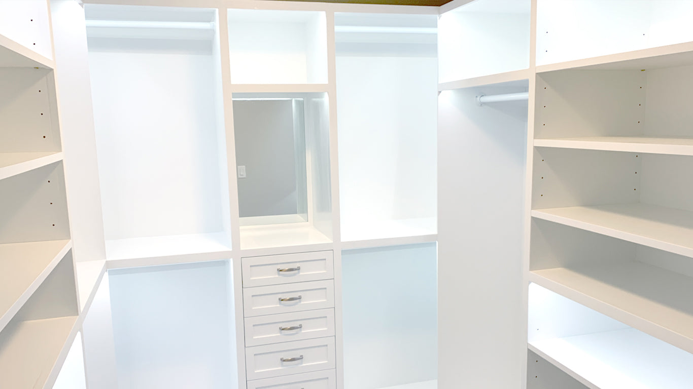 DIY Walk-In Master Closet – Build a Custom Closet for Under $1,000