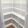 Walk-in Corner Pantry Woodworking Project Plan With 3D SketchUp Model - DIGITAL DOWNLOAD