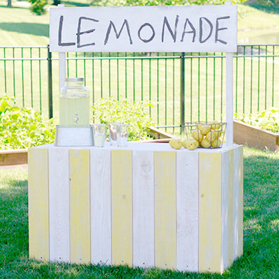 Lemonade Stand Woodworking Project Plan and 3D SketchUp Model - DIGITAL DOWNLOAD