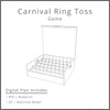 Carnival Ring Toss Game in a Box Woodworking Project Plan