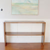 Modern Console Table Woodworking Project Plan