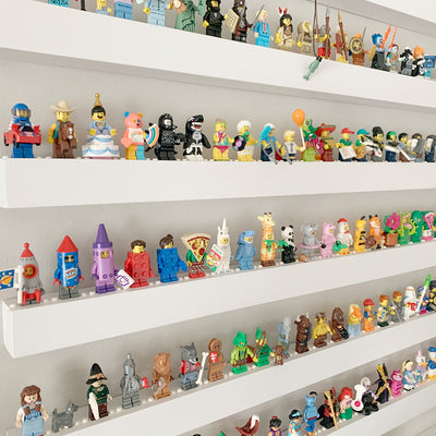 LEGO Minifig Shelf Woodworking Plan
