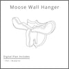 Moose Head Wall Hanger For Kids Bedroom Woodworking Plan