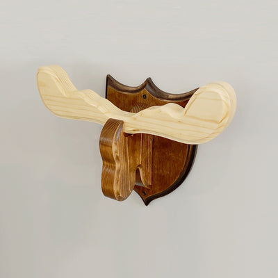Moose Head Wall Hanger For Kids Bedroom Woodworking Plan