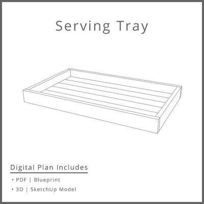 Wooden Serving Woodworking Plan