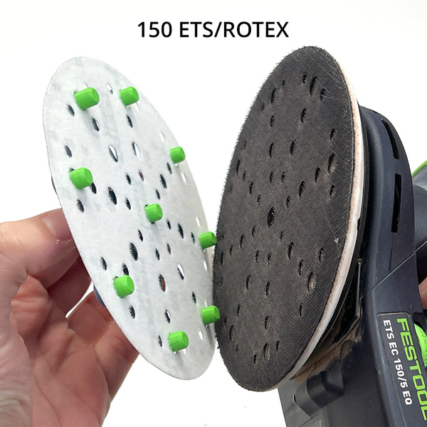Rotex Paper Clips Universal Festool Sander Paper Alignment Tool - ETS/ETSC/Rotex 125mm/1 ...