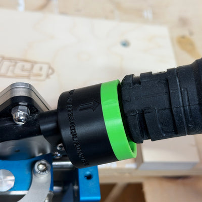 Festool, Centec and Rockler 27mm Hose Adapter For The Kreg MortiseMate Loose Tenon Jig