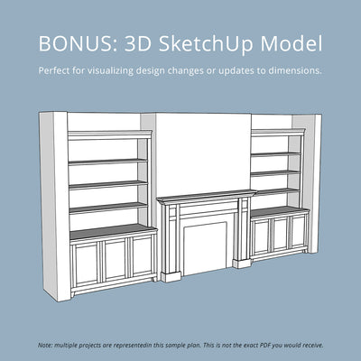 Walk-in Primary Bedroom Closet With Drawers and Storage - DIGITAL DOWNLOAD