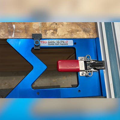 Tool Holder & Anti-Tip and for the TSO Track Saw Guide Rail Square