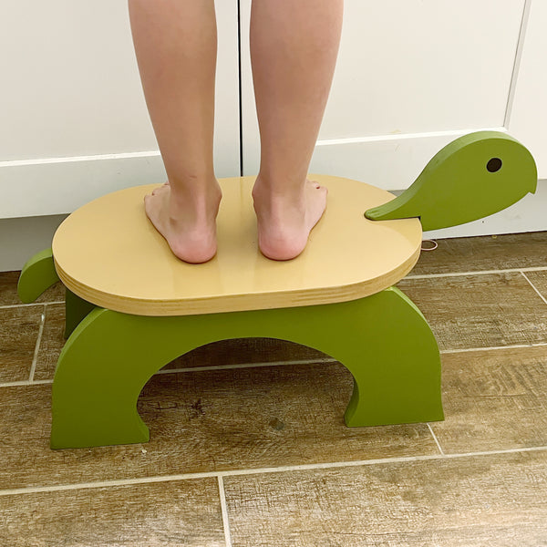 Turtle Animal Step and Potty Stool For Kids