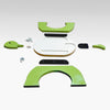Turtle Animal Step and Potty Stool For Kids